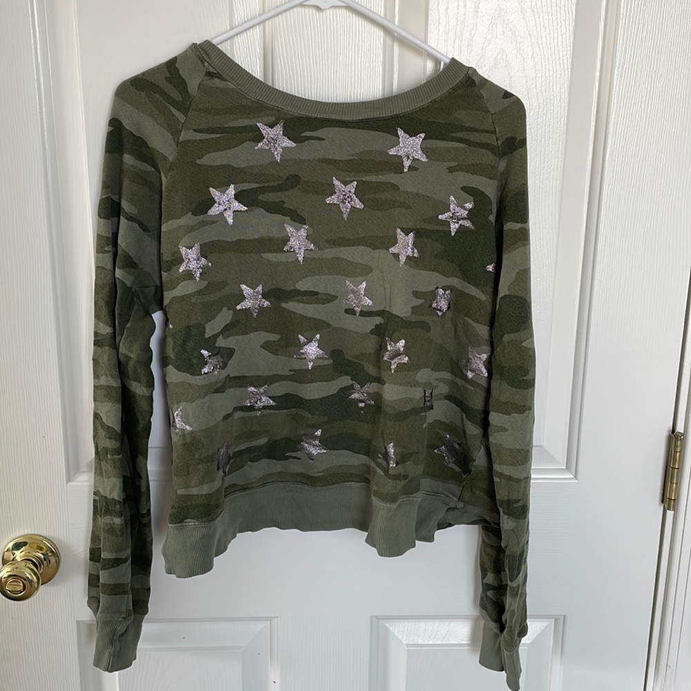 Current Elliot camo sweatshirt